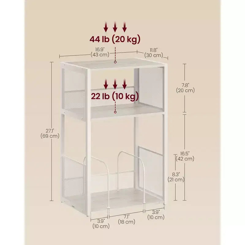 Tavolino e supporto per giradischi a 3 ripiani - Contiene fino a 100 dischi in vinile, ideale per soggiorno e camera da letto