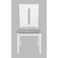 Jofran, Urban Icon Contemporary Slotback Upholstered Dining Chair (Set of 2)