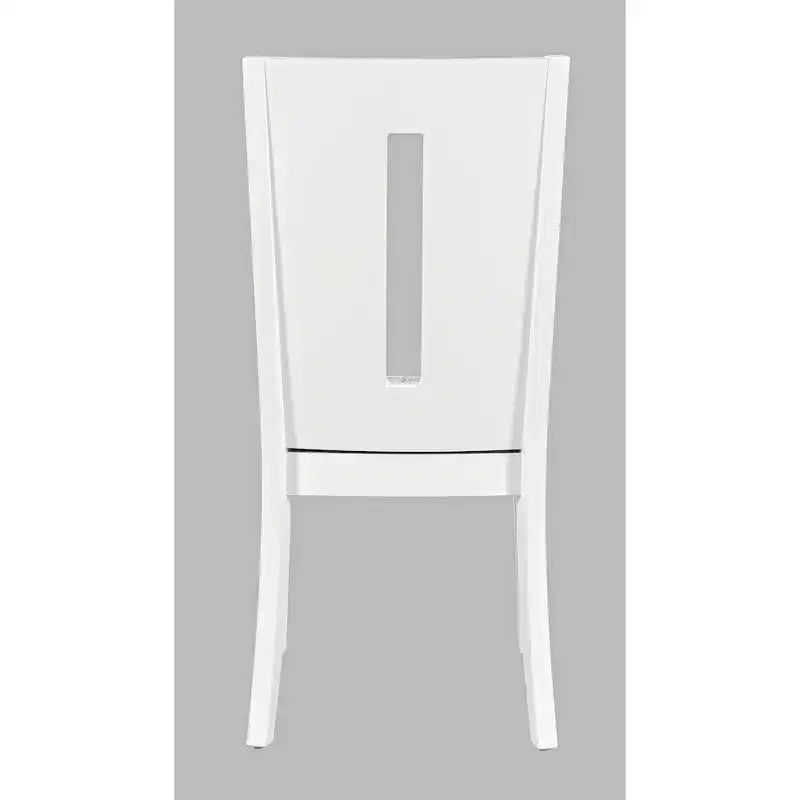 Sedia da pranzo imbottita Slotback contemporanea