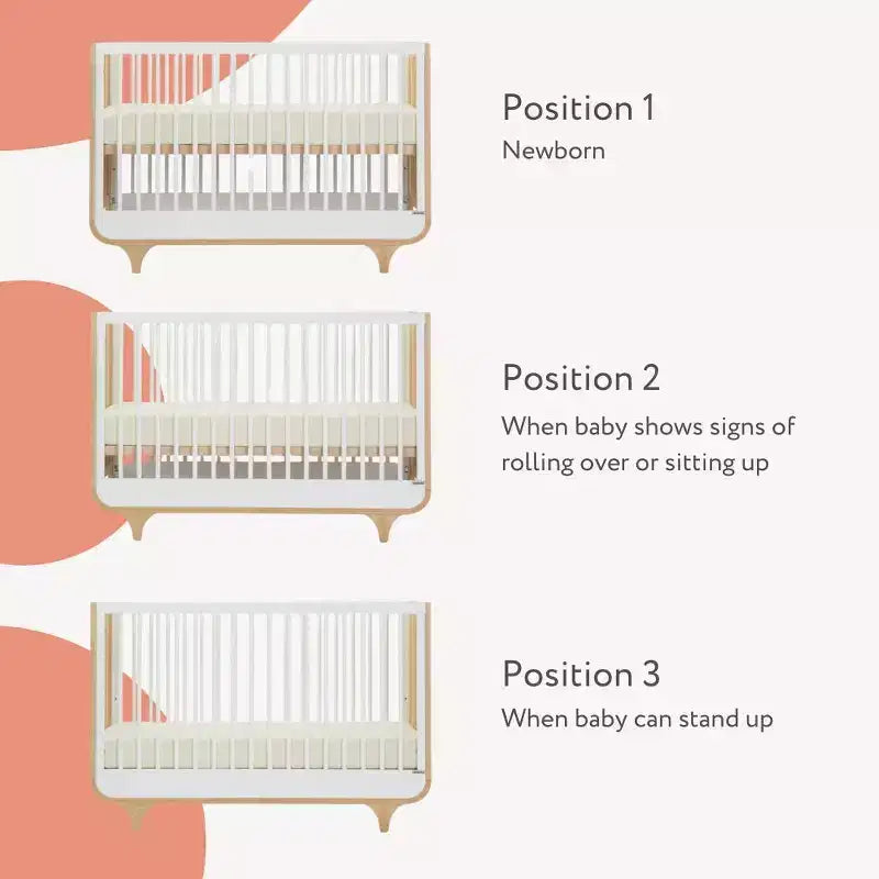 Culla trasformabile 3-in-1