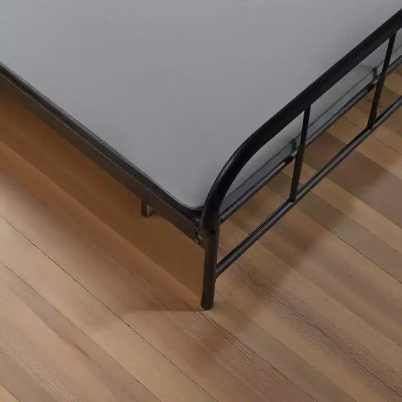 Bunkie Board Queen Size, Doghe per Letto da 3,8 cm con Panno Oxford 200D, Supporto in Legno per Materasso Letto Queen Size, Grigio