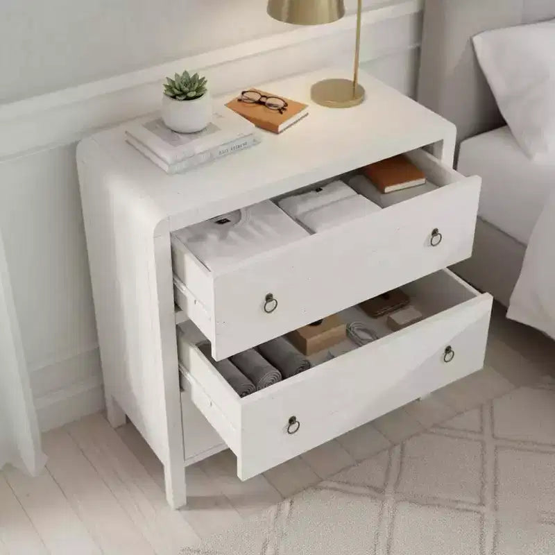Comò per Camera da Letto, Comò in Legno Moderno di Metà Secolo per Camera da Letto, Mobile Contenitore Organizer per Soggiorno, Corridoio, Ingresso