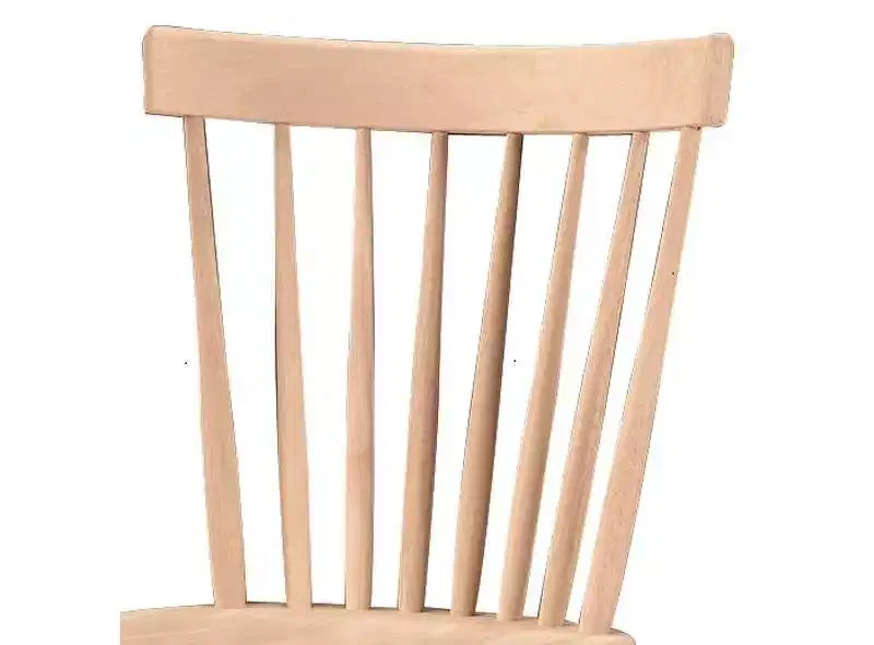 Sedia Copenhagen non rifinita - : Legno massello, Pará, Senza braccioli