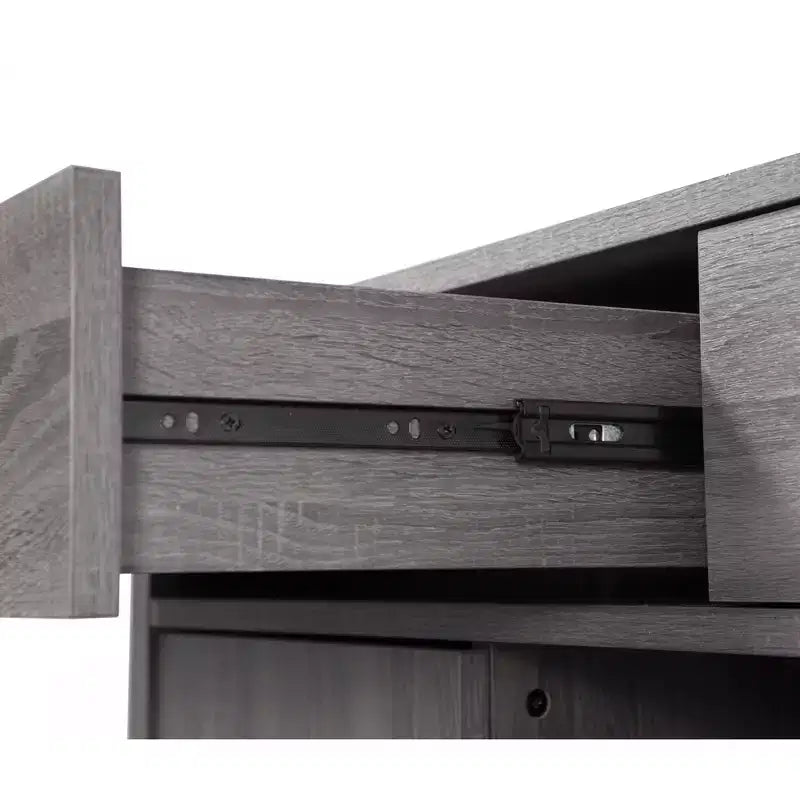 Madia contenitore da 47 pollici, credenza da sala da pranzo con due armadietti e cassetti